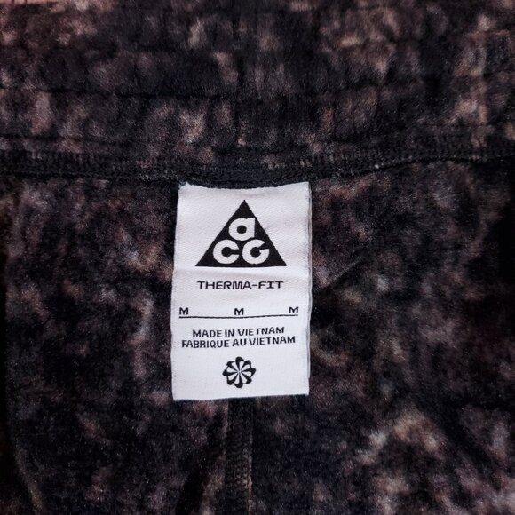 Nike ACG Therma-FIT Wolf Tree Allover Joggers Pants Mens Medium Polartec Fleece - Picture 12 of 16